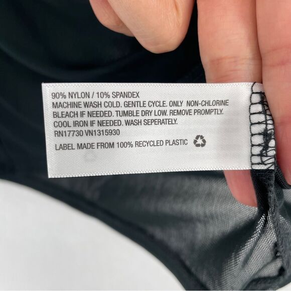 -H&M Divided Women’s Sheer Long Sleeve Tops M/L - Picture 6 of 10